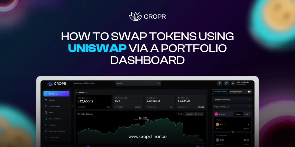 Swap Tokens Using Uniswap